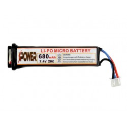 Baterie Lipo 680MAH 7,4V 20C Micro Ipower