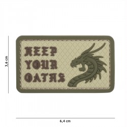 Patch 3D Keep Your Oaths Coyote 101 Inc