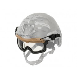 Ochelari Tactici Fast Helmet Coyote Brown Transparenti FMA