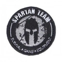 Patch Brodat Spartan Team Gri