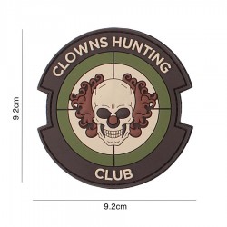 Patch 3D Clowns Hunting Club Multi 101 Inc