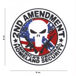 Patch 3D 2nd Amendment Punisher 101 Inc