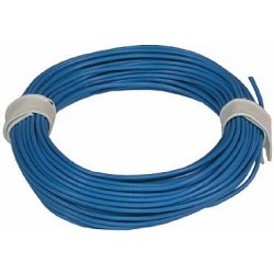 Cablaj PVC 1 fir albastru 0.25 qmm