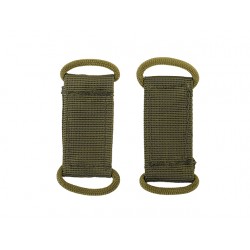 Set 2 bucle Molle Olive 8Fields